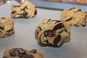 Chocolate chip cookie dough