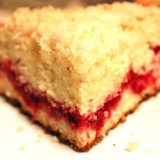 Scrumptious Cranberry Vanilla Coffee Cake