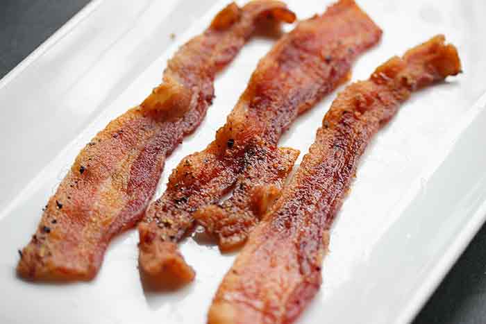 Oven baked bacon