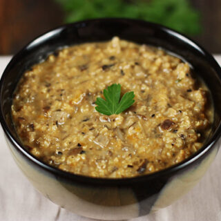 Ancient Grains & Mushroom Soup 1