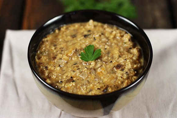 Ancient Grains & Mushroom Soup 1