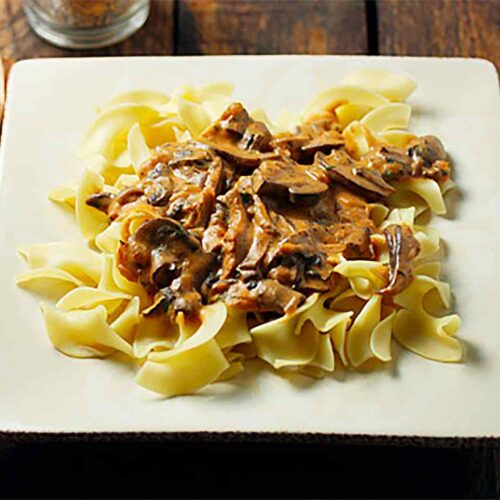 Mushroom Stroganoff