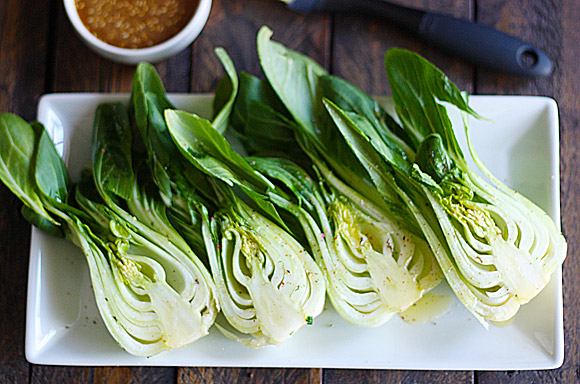 Grilled Baby Bok Choy 2