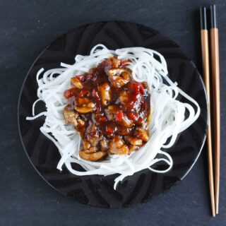 Thai Chicken with Rice Noodle