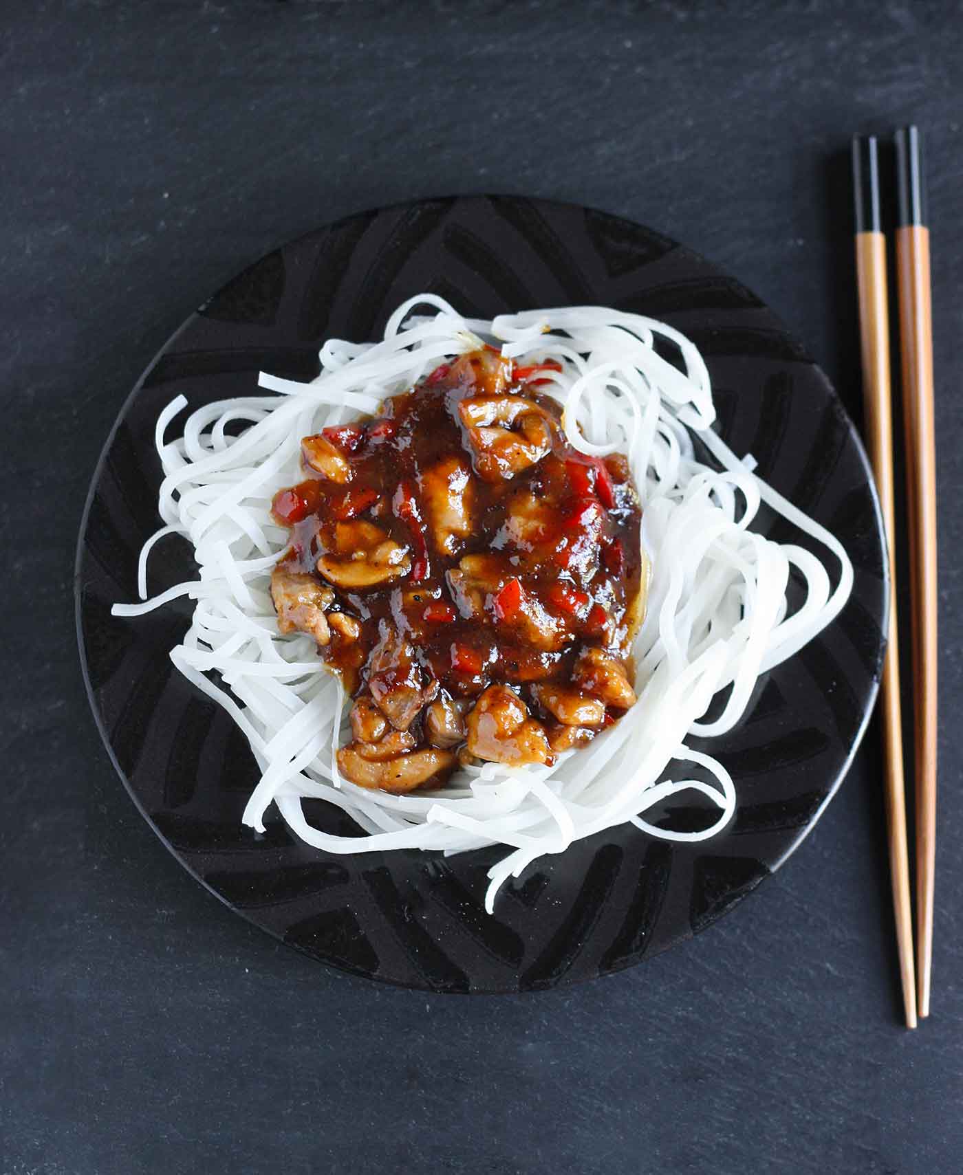 Thai Chicken with Rice Noodle