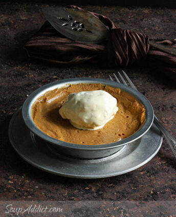 Salted caramel custard mini pies