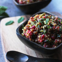 Cranberry Quinoa Kale Salad | SoupAddict.com