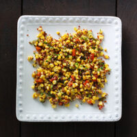 Grilled Corn and Quinoa Salad