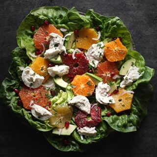Winter Citrus Salad with Burrata | SoupAddict.com