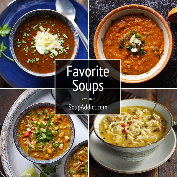Favorite Soups from Soupaddict.com