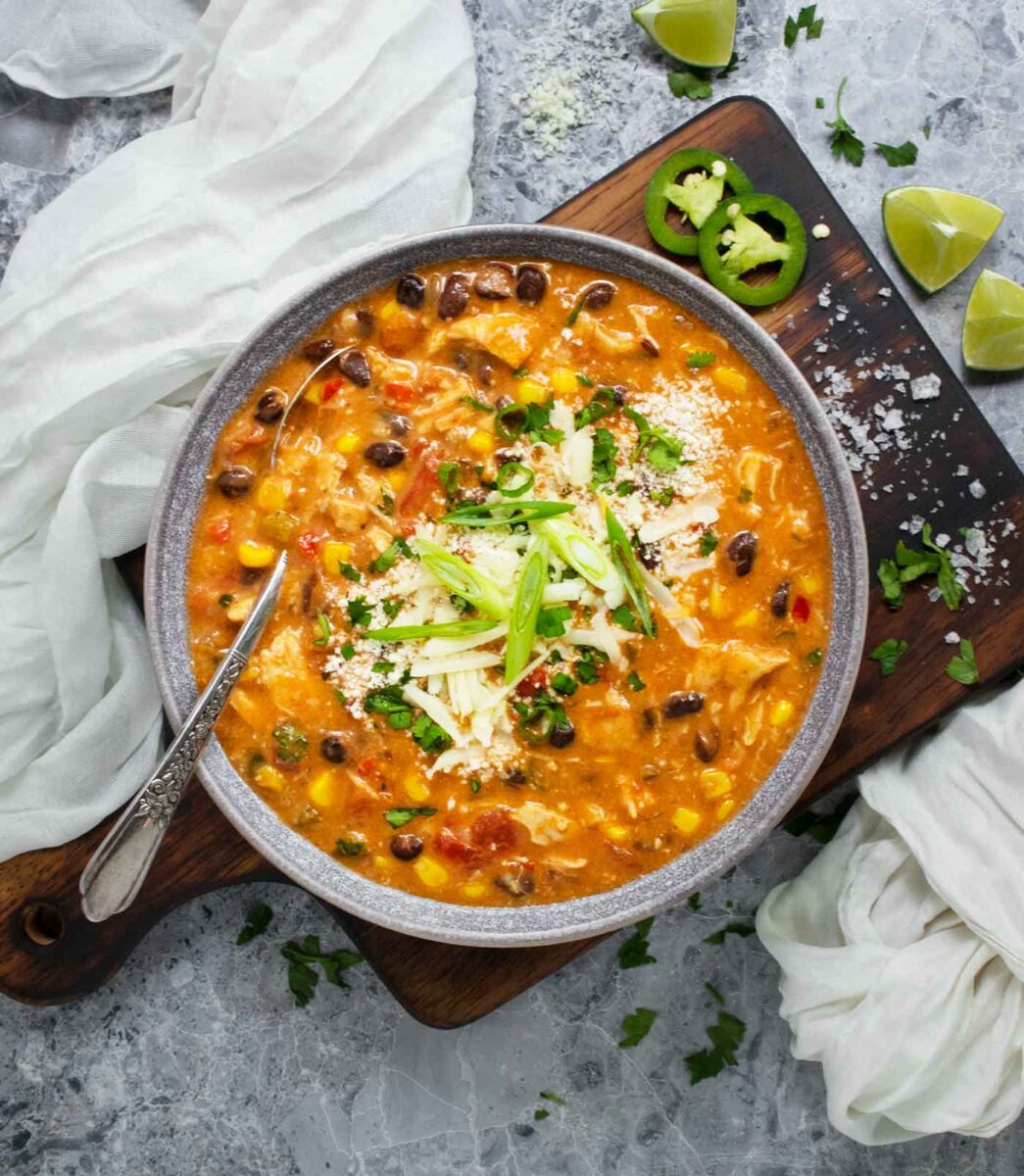 Chicken Enchilada Soup