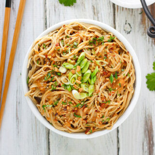 Extra Peanutty Peanut Soba Noodles | SoupAddict.com