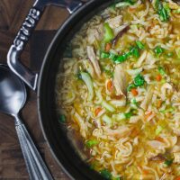 Thai Ramen Noodle Chicken Soup | SoupAddict.com