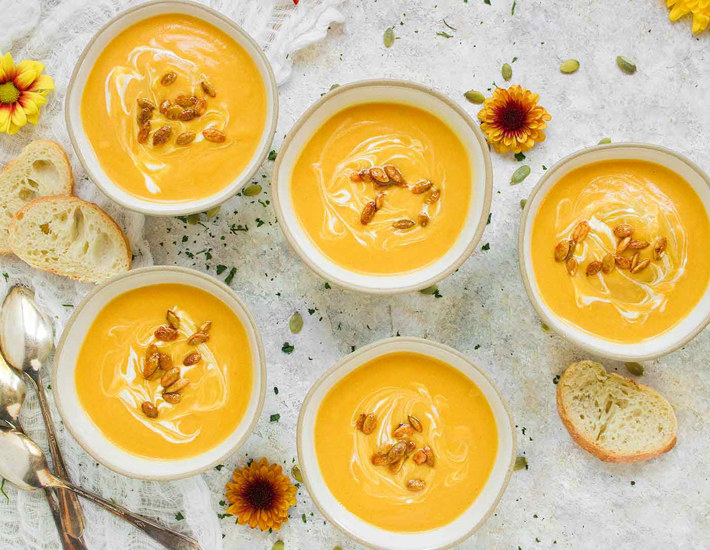 Panera autumn squash best sale soup recipe instant pot