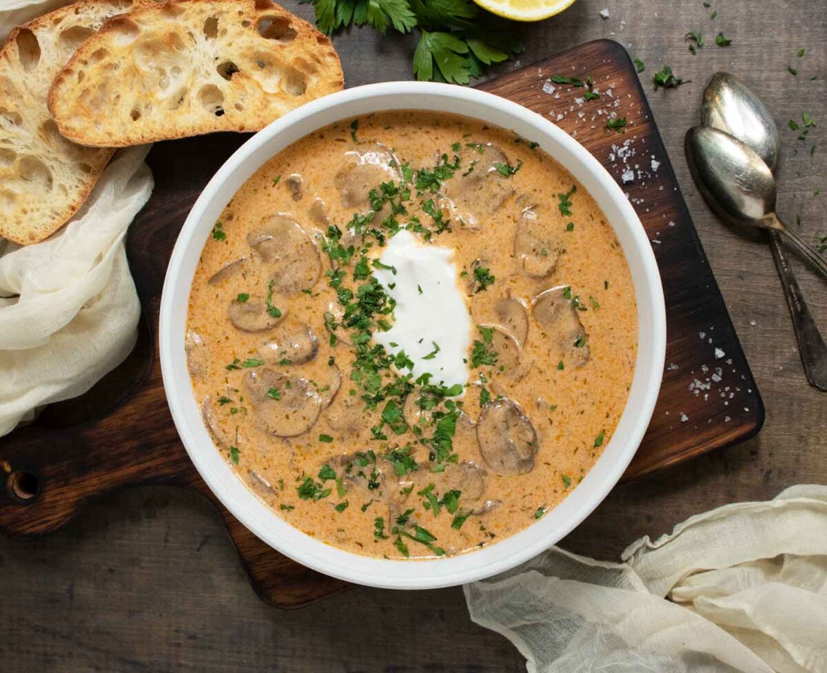 Hungarian Mushroom Soup