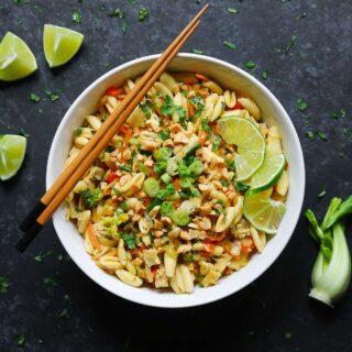 Thai Pasta with Chicken | Recipe at SoupAddict.com