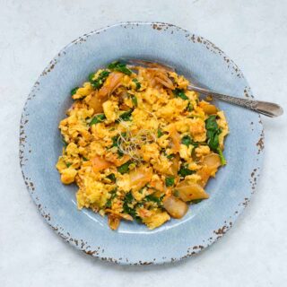 Kimchee Scramble | SoupAddict.com
