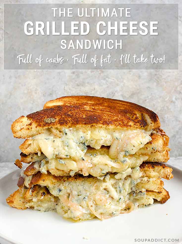 Ultimate Grilled Cheese Sandwich - Recipe at SoupAddict.com