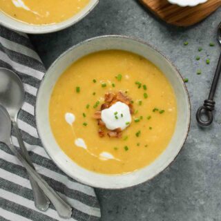 Instant Pot Potato Leek Soup | Recipe at SoupAddict.com