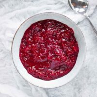 Instant Pot Spiced Cranberry Sauce