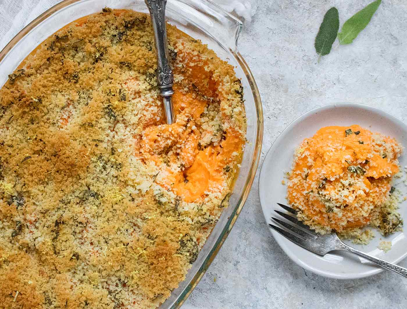 Savory Sweet Potato Casserole