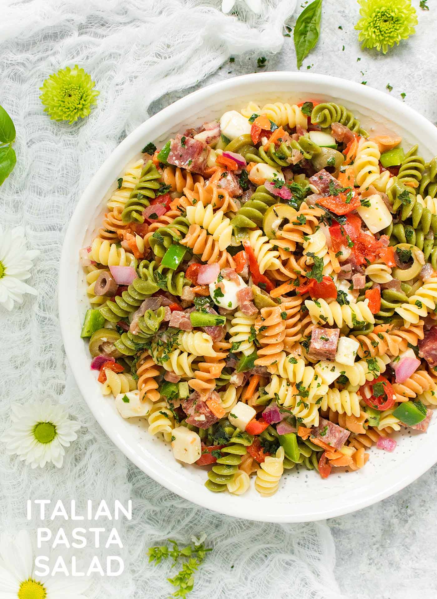 Italian Pasta Salad - Recipe at SoupAddict.com