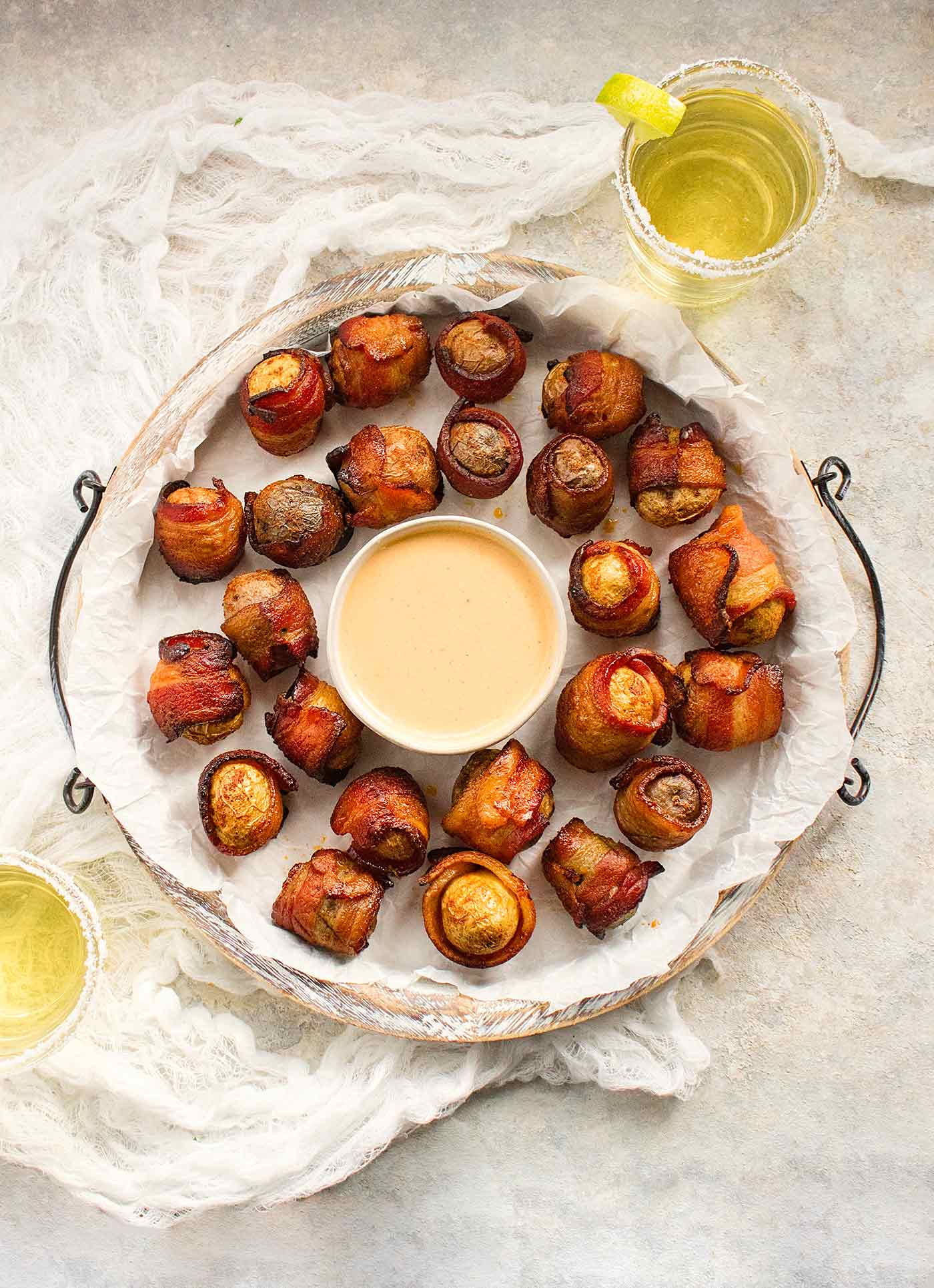 Bacon Wrapped Potatoes