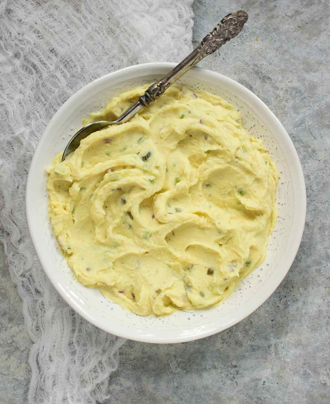 Easy Mashed Potato Salad - SoupAddict