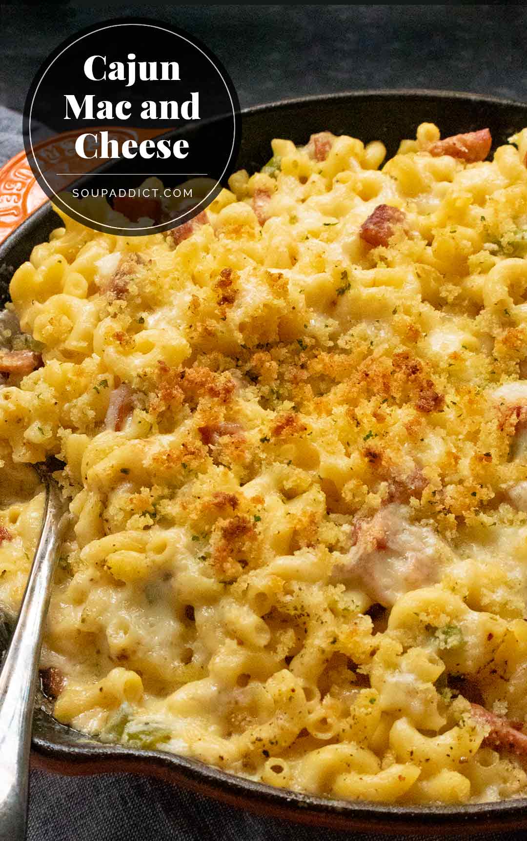 Cajun Mac and Cheese SoupAddict