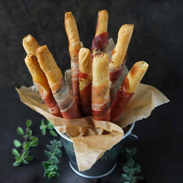 Prosciutto Wrapped Breadsticks Soupaddict