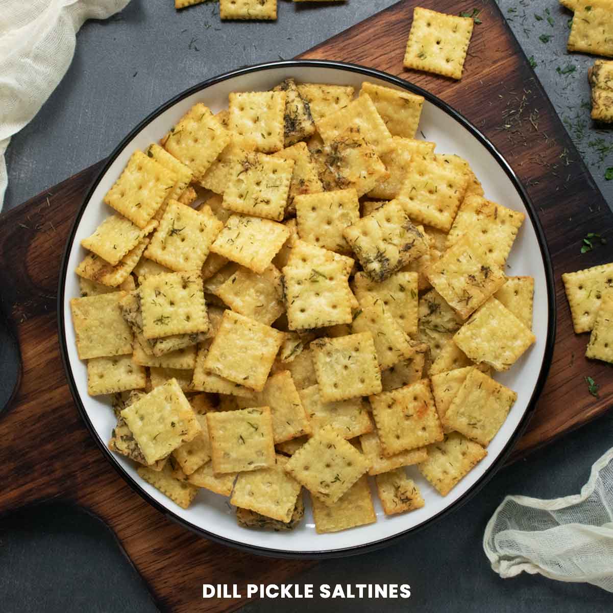 Dill Pickle Saltines