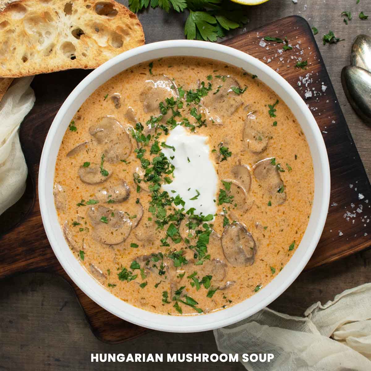 Hungarian Mushroom Soup