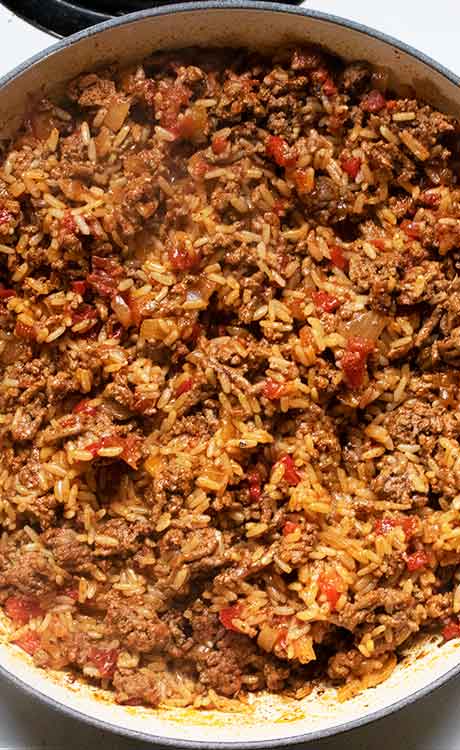 Rice is cooked!