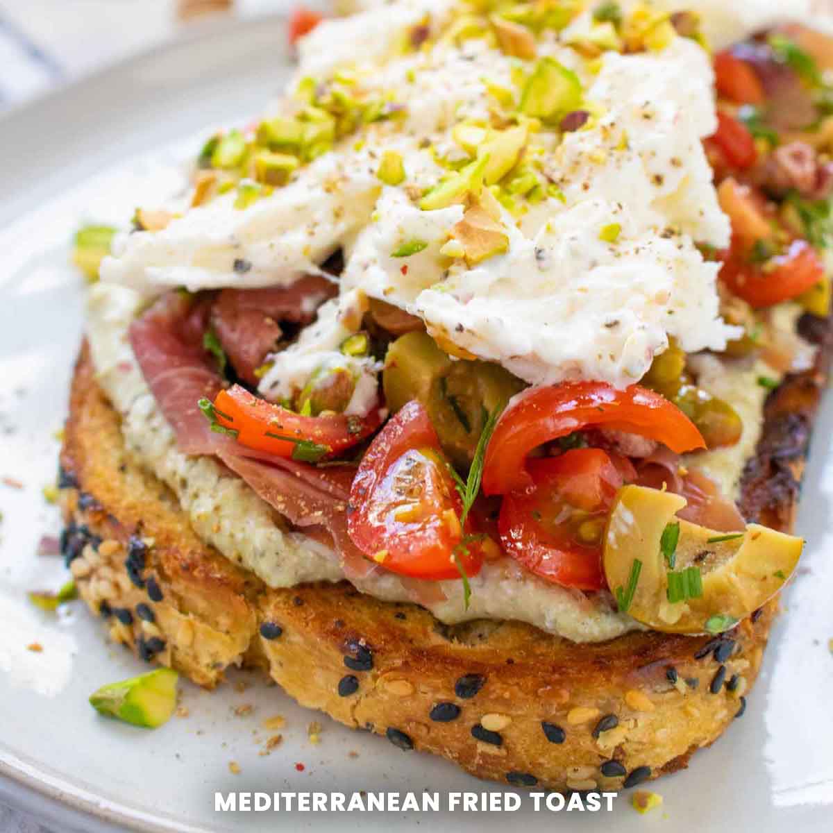 Mediterranean Fried Toast