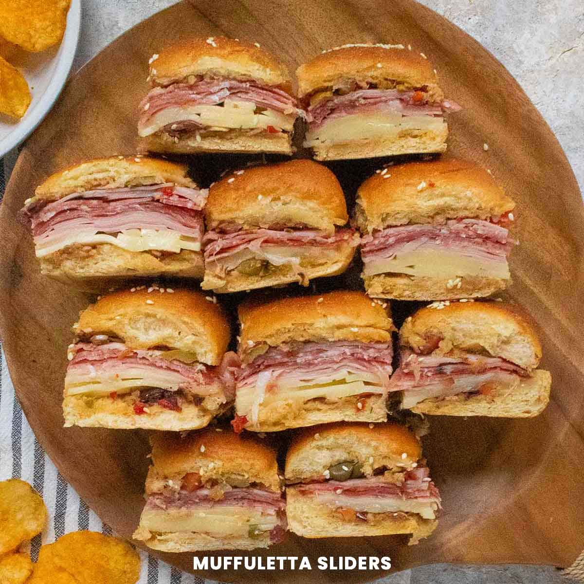 Muffuletta Sliders