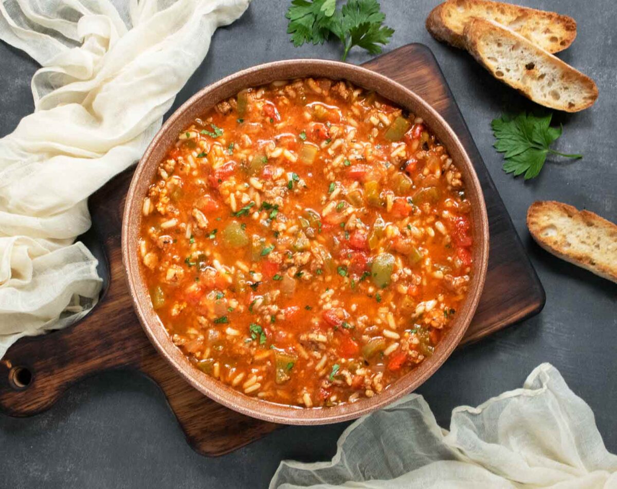 Stuffed Pepper Soup