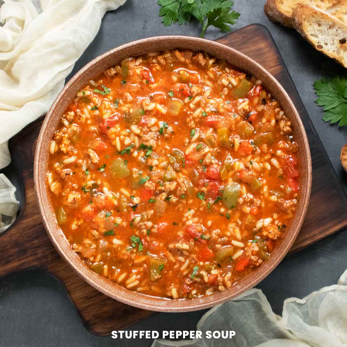 Stuffed Pepper Soup