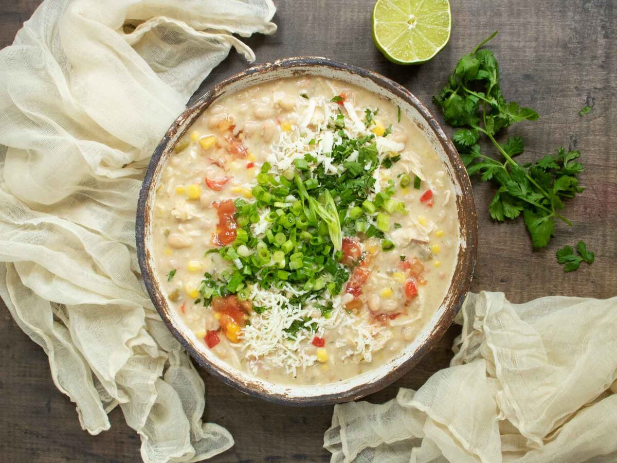 Southwest White Chicken Chili