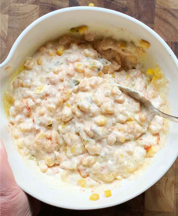 All mixed, and ready to make the batter.