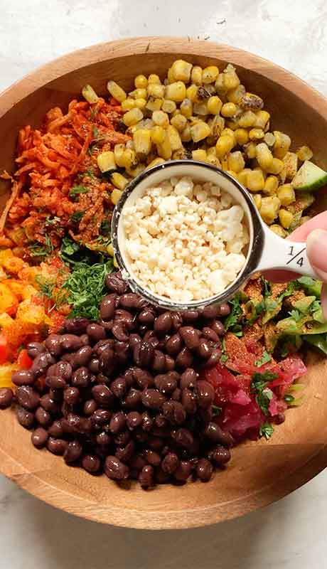 And finish with a tangy, cream cheese.