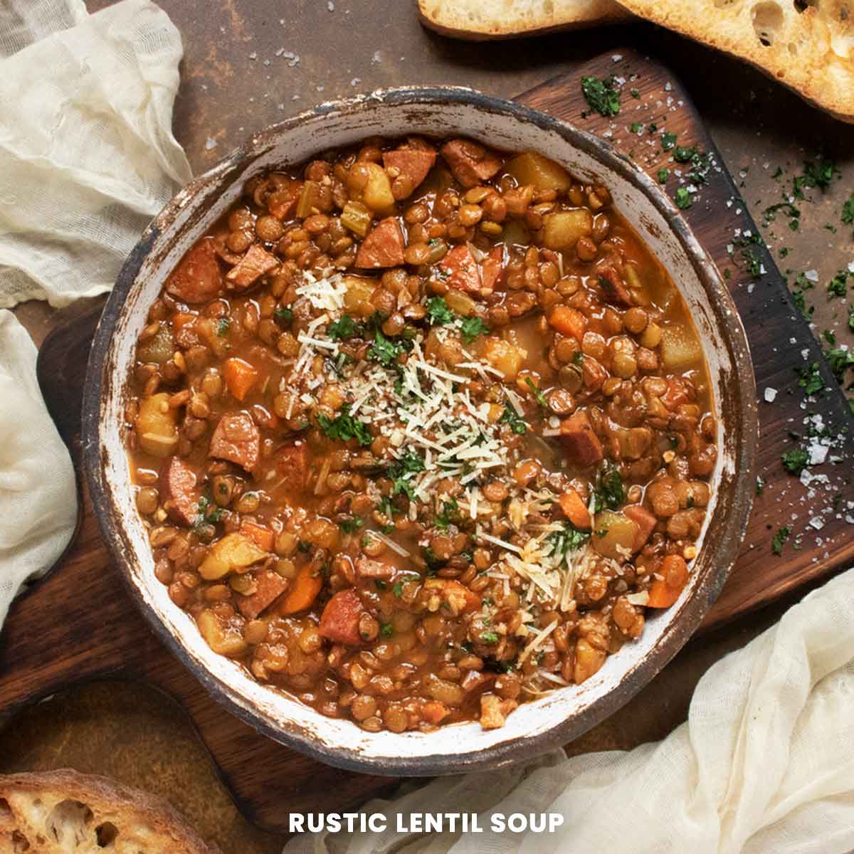 Rustic Lentil Soup