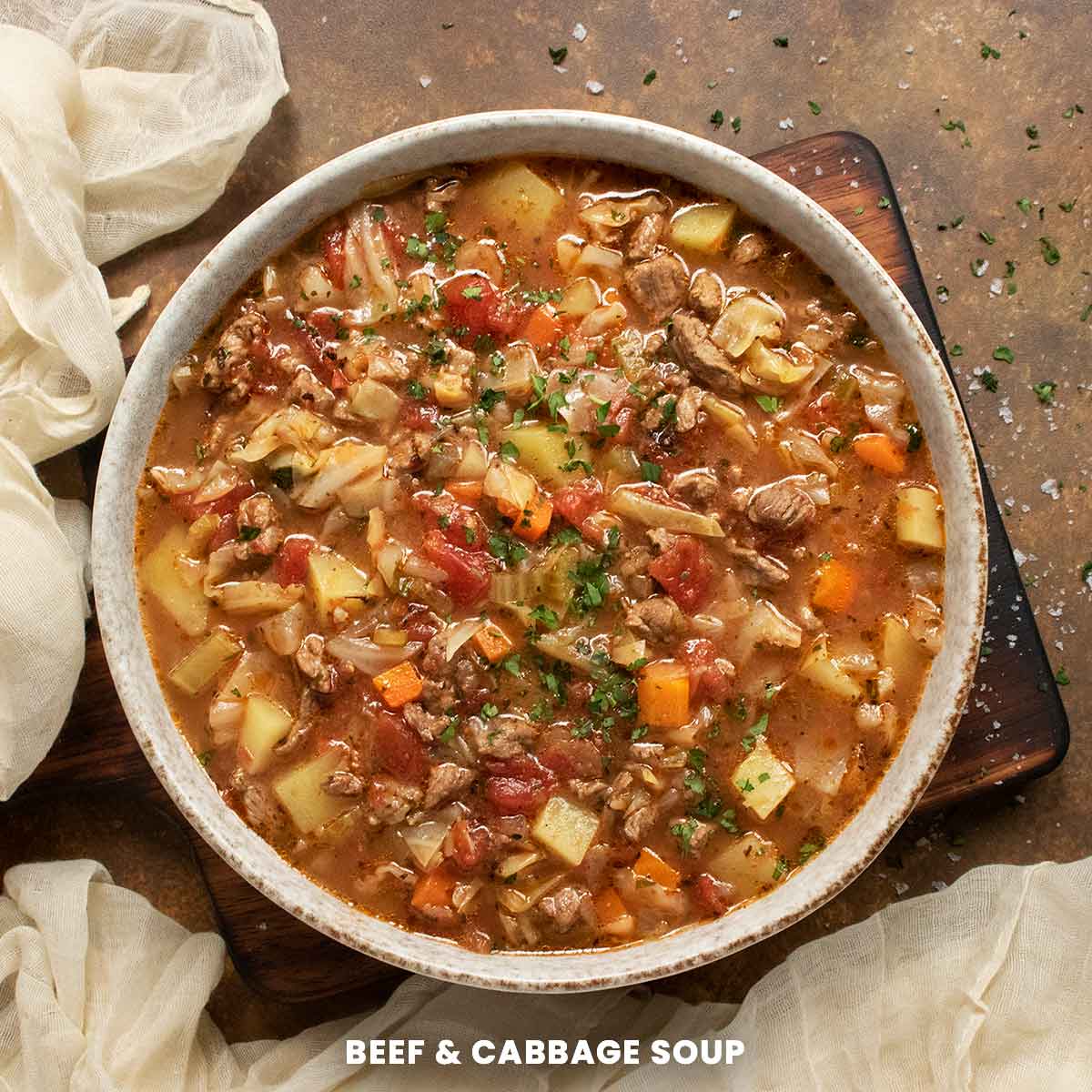 Beef and Cabbage Soup