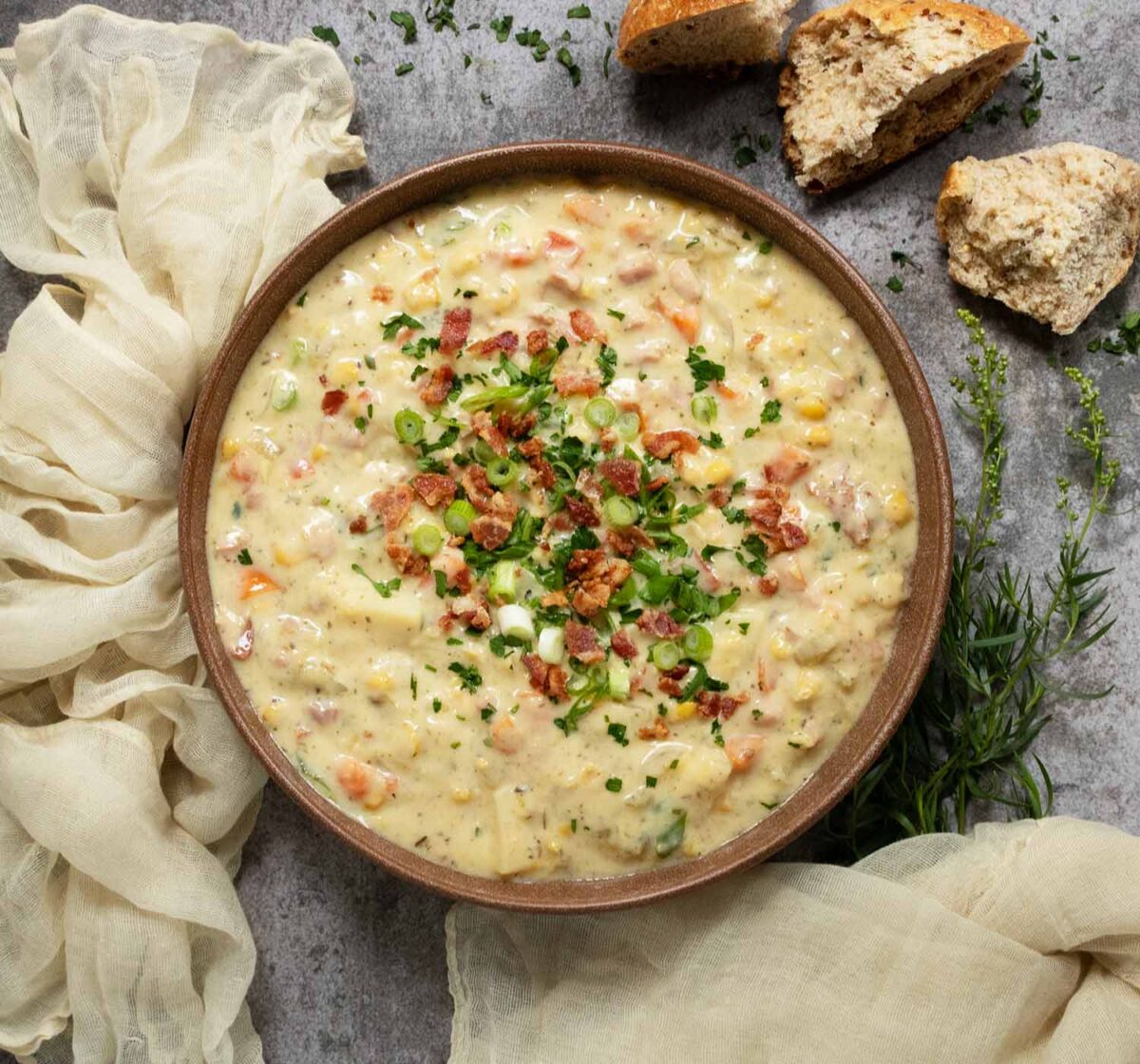 Ham and Corn Chowder